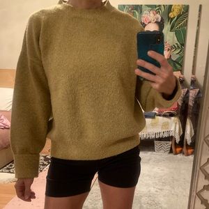 Philosophy - Yellow Crew Neck Women’s Sweater - size medium